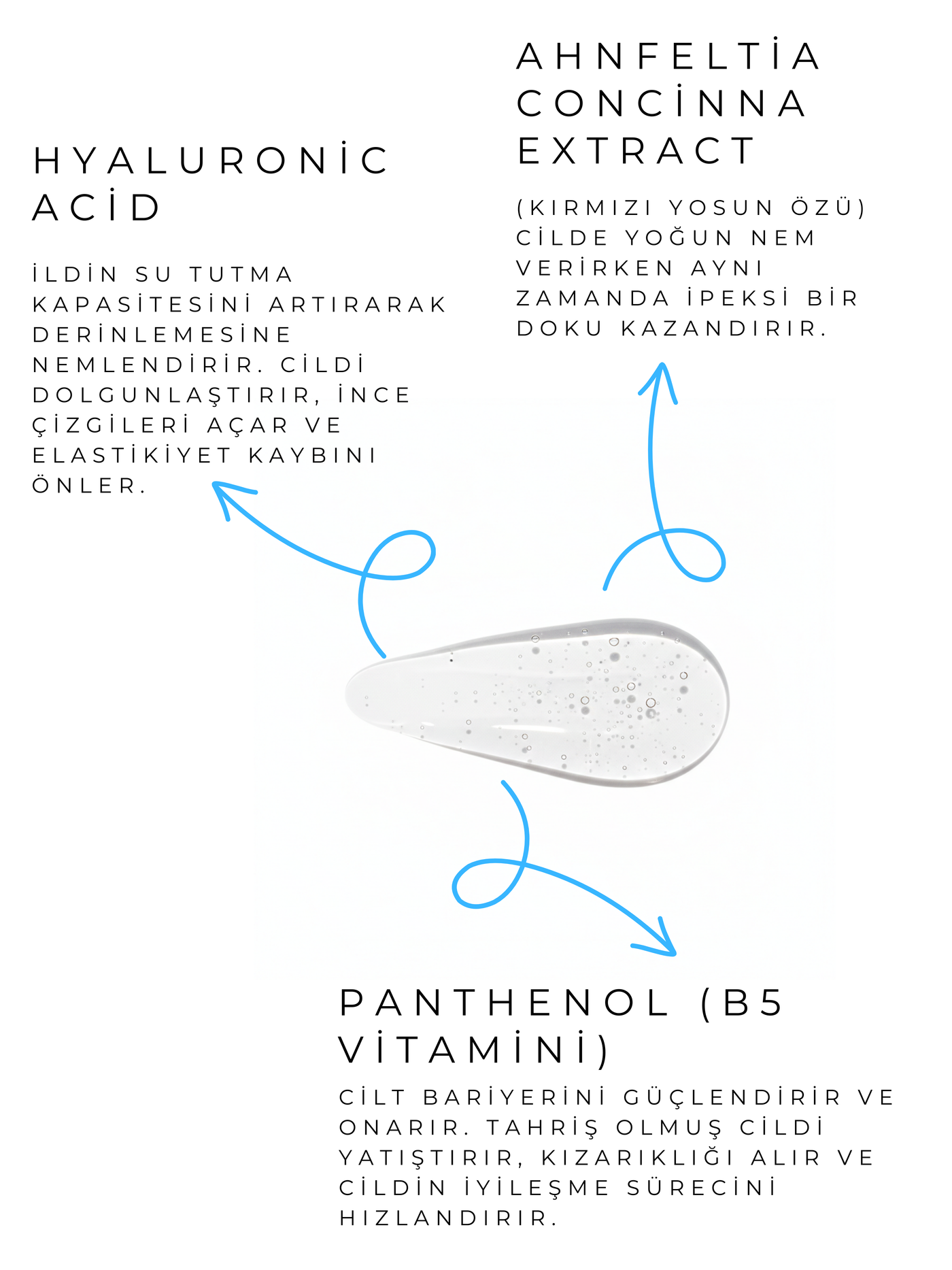 Tüm Cilt Tipleri İçin Yoğun Nemlendirici Serum 30 ml (hyaluronic Acid 2% B5 ) görsel 3