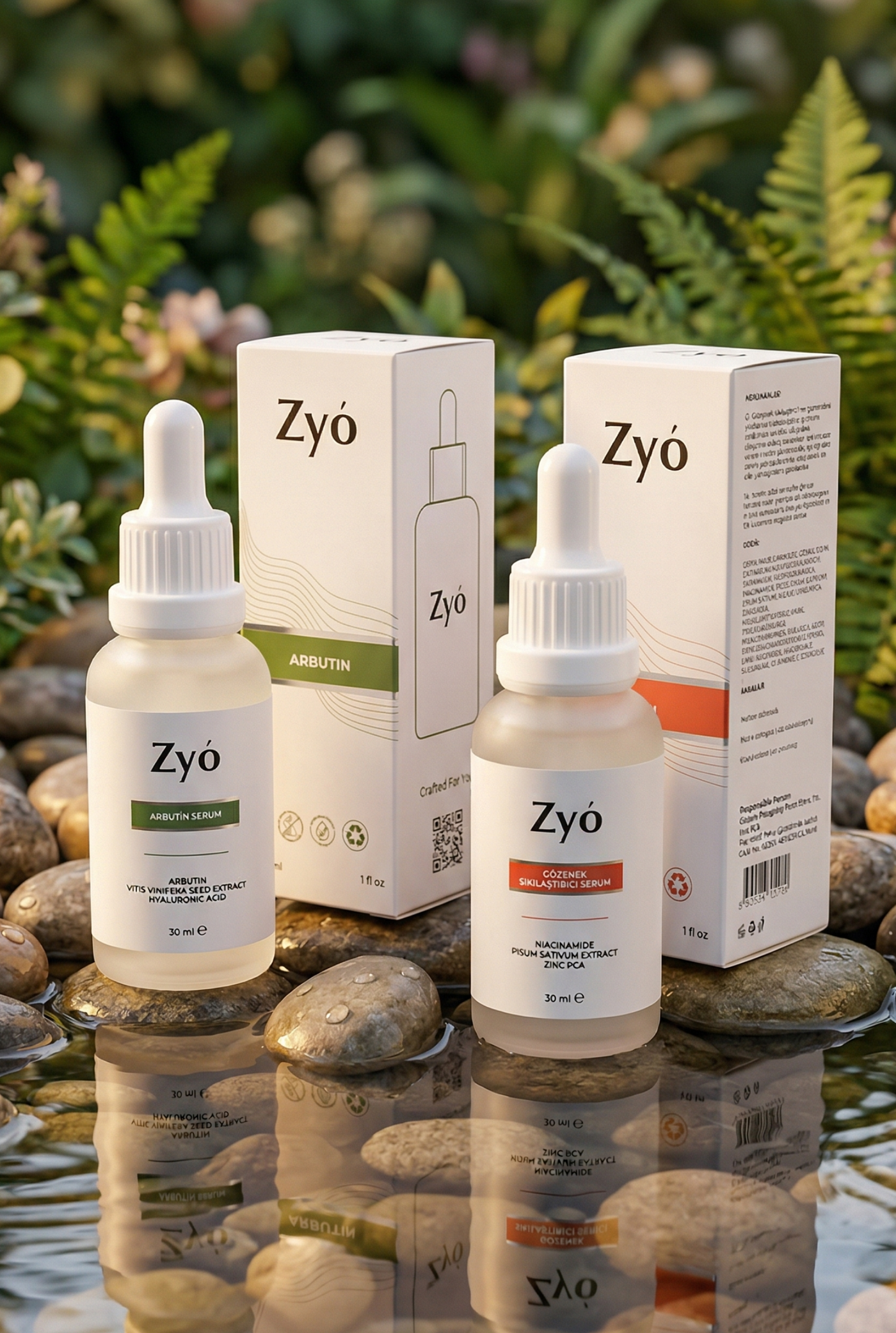 Arbutin Serum + Gözenek Sıkılaştırıcı Serum | Leke Karşıtı Aydınlatıcı Cilt Bakım Seti görsel 5